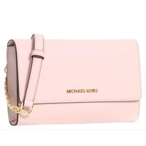 MICHAELKORS 3-in-1JETSET Wristlet Crossbody Clutch